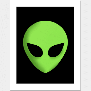 Alien Splatter Posters and Art